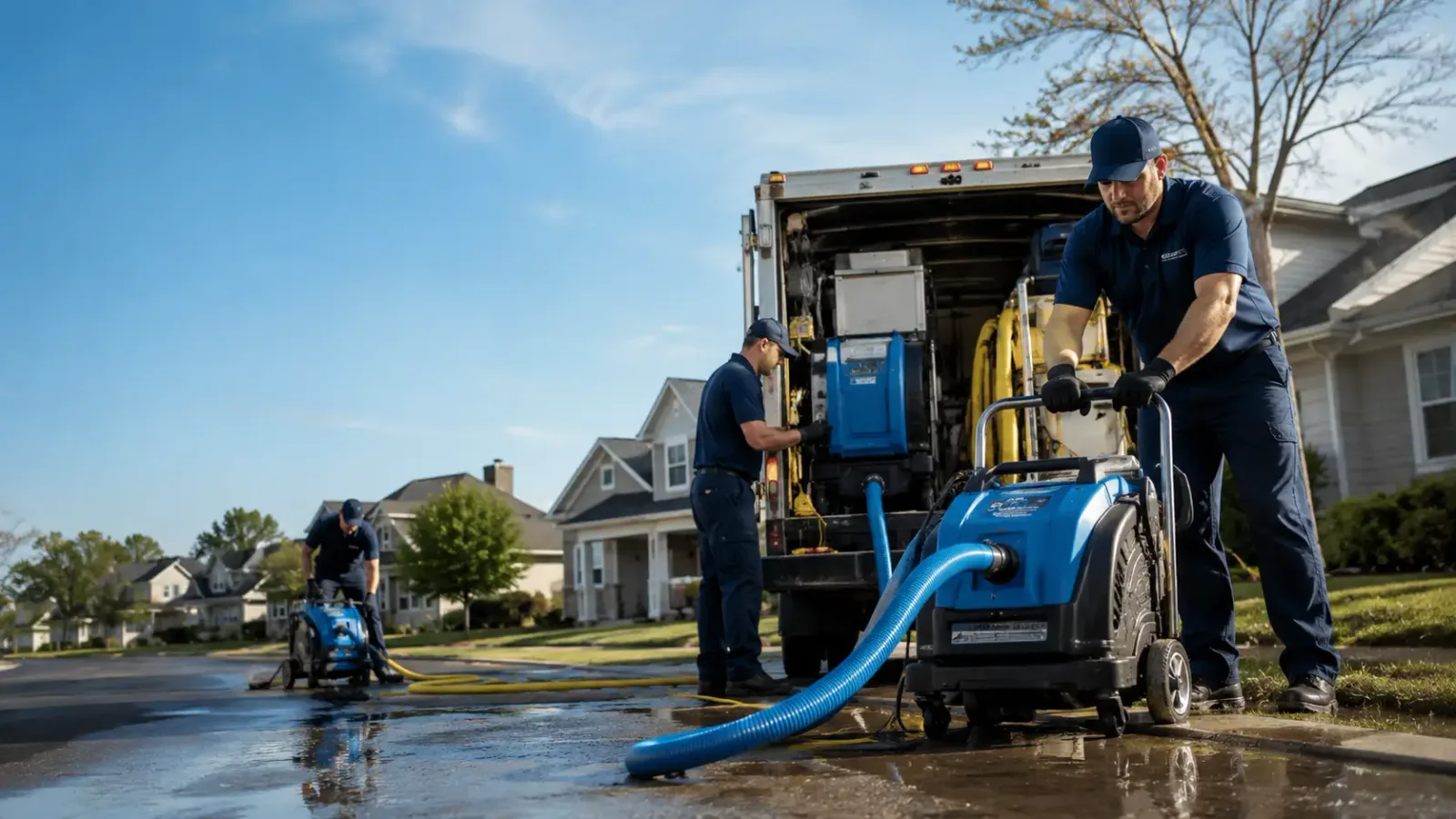 Flood Damage Cleanup in Big Cabin, OK